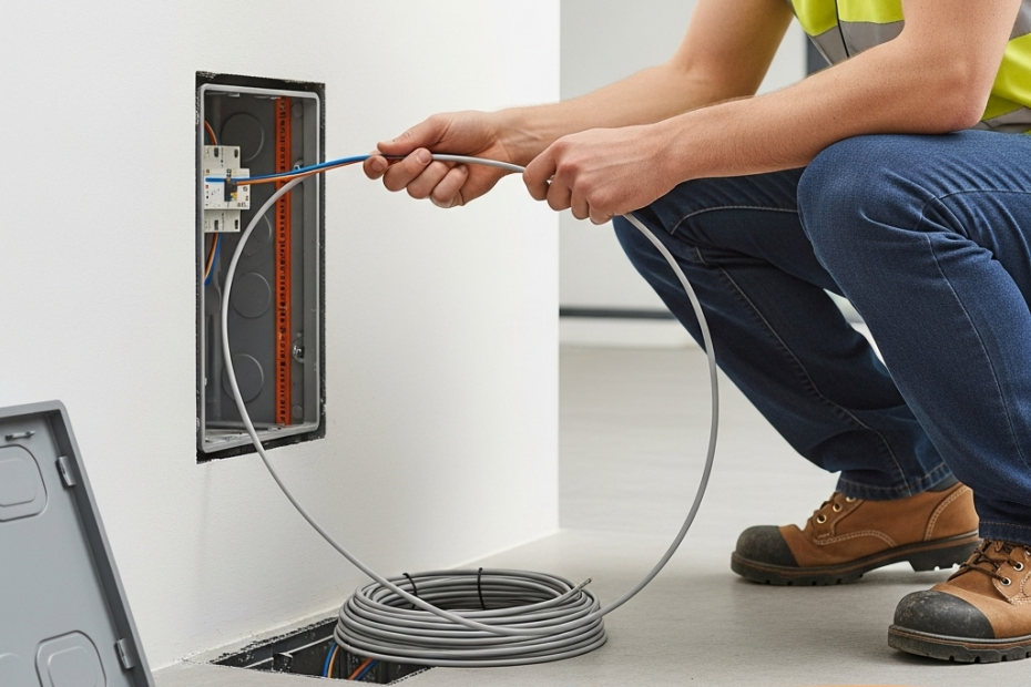 Bina içi iç Tesisat Çekme 11 Bina içi iç Tesisat Çekme