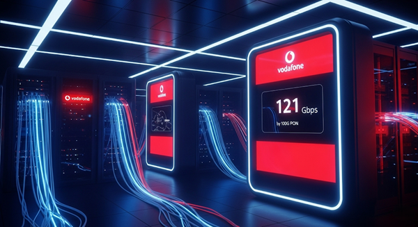Vodafone, 100G PON ile 121 Gbps Hıza Ulaştı 6 Vodafone, 100G PON ile 121 Gbps Hıza Ulaştı